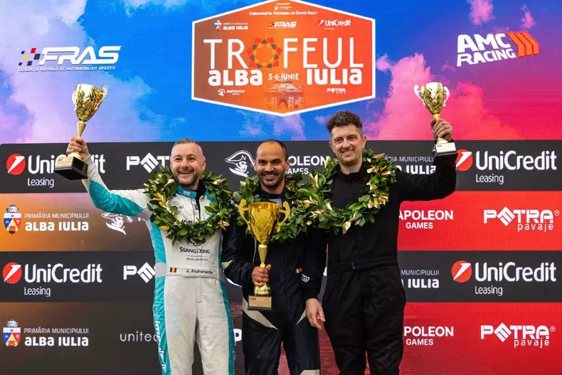 Trei zecimi au decis totul: Savloschi îl învinge pe Andronache în deschiderea Super Rally de la Alba Iulia